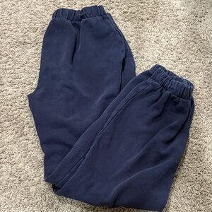 brandy melville navy sweatpants